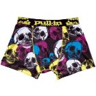 Pull In Underwear | Pull-In Fashion Lycra Boxer - Bones
