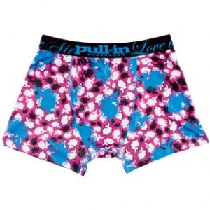 Pull In Underwear | Pull-In Fashion Lycra Boxer - Brcyan