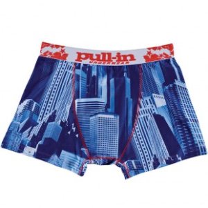 Pull In Underwear | Pull-In Fashion Lycra Boxer - Building