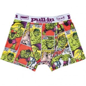 Pull In Underwear | Pull-In Fashion Lycra Boxer - Hulkbdmarv