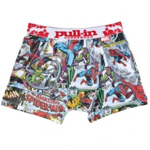 Pull In Underwear | Pull-In Fashion Lycra Boxer - Spiderbdmar