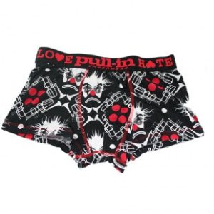 Pull In Underwear | Pull-In Shorty Cotton Pants - Clown