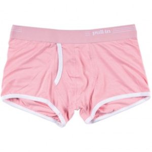 Pull In Underwear | Pull-In Shorty Cotton Pants - Pink14