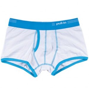 Pull In Underwear | Pull-In Shorty Cotton Pants - White14
