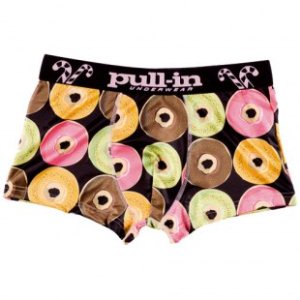 Pull In Underwear | Pull-In Shorty Lycra Pants - Donuts