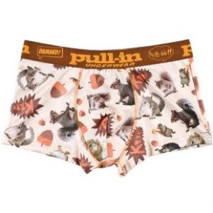 Pull In Underwear | Pull-In Shorty Lycra Pants - Squirrel
