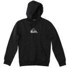 Quiksilver Hoodie | Quiksilver Hood Rib Corporate Logo Hoody - Black