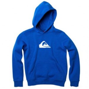 Quiksilver Hoodie | Quiksilver Hood Rib Corporate Logo Youth Hoody - Royal