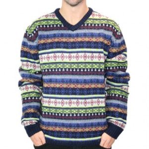 Quiksilver Jumper | Quiksilver Minga Sweater - Dirty Lime
