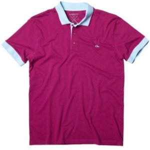 Quiksilver Polo Shirt | Quiksilver Push It Polo Shirt - Berry