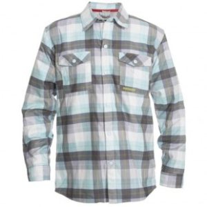 Quiksilver Shirt | Quiksilver Mathieu Riding Shirt - Light Grey