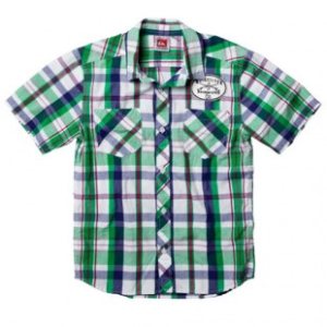 Quiksilver Shirt | Quiksilver Ride Now Youth Ss Shirt - Field Green