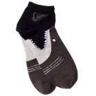 Quiksilver Socks | Quiksilver Invisible Printed Socks 3 Pack - Black