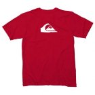 Quiksilver T-Shirt | Quiksilver Basic Corporate Logo T Shirt - Quik Red