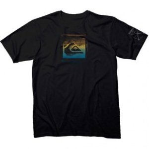 Quiksilver T-Shirt | Quiksilver Basic Stamped T Shirt - Black