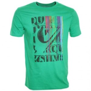 Quiksilver T-Shirt | Quiksilver Basic Travel Bug  T Shirt - Field Green