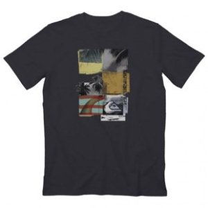 Quiksilver T-Shirt | Quiksilver Checkmate Nomad T Shirt - Anthracite