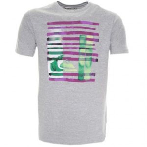 Quiksilver T-Shirt | Quiksilver Critical T Shirt - Light Grey Heather