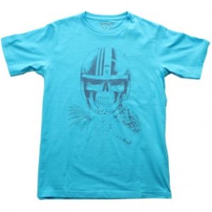 Quiksilver T-Shirt | Quiksilver Open Face Youth T Shirt - Blackies Blue