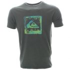 Quiksilver T-Shirt | Quiksilver Outside The Box Nomad T Shirt - Anthracite