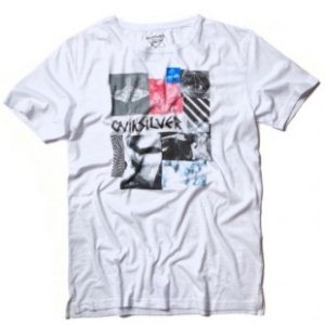 Quiksilver T-Shirt | Quiksilver Street Acid T Shirt - White