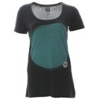 Roxy T Shirt | Roxy Global Orb Green T Shirt - Black