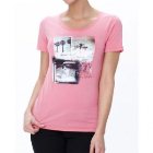 Roxy T Shirt | Roxy Good Looking Flag T Shirt - Seashore ~ Passion Fruit