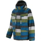 Special Blend Snowboard Jacket | Special Blend Circa Jacket - Big Stripe Kermit