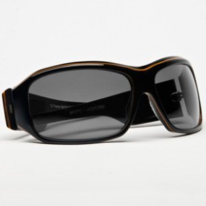 Spy Optic Sunglasses | Spy Optic Lacrosse Sunglasses - Shiny Black W Orange Pinstripe