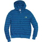 The North Face Hoodie | North Face Stripe Heritage Zip Hoody - Monster Blue