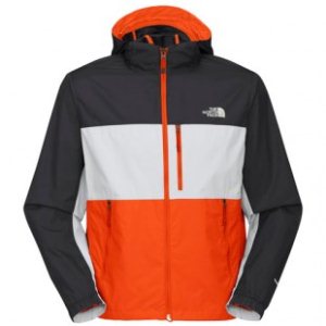 The North Face Jacket | North Face Atmosphere Jacket - Asphalt Grey Monarch Orange