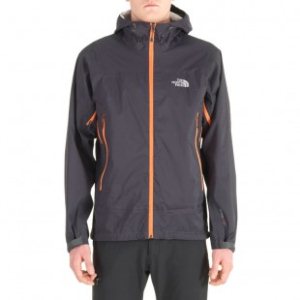 The North Face Jacket | North Face Pursuit Jacket - Asphalt Grey Monarch Orange