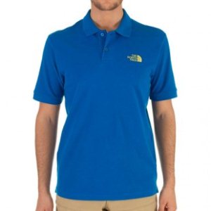 The North Face Polo Shirt | North Face Piquet Polo Shirt - Athens Blue