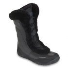 The North Face Shoes | North Face Womens Nuptse Fur Iv Demi Boot - Shiny Black ~ Black