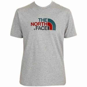 The North Face T-Shirt | North Face Easy T Shirt - Heather Grey Asphalt Grey