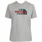 The North Face T-Shirt | North Face Easy T Shirt - Heather Grey Asphalt Grey