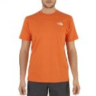 The North Face T-Shirt | North Face Red Box T Shirt - Monarch Orange