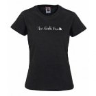 The North Face T-Shirt | North Face Womens Embroidered Logo T Shirt - Tnf Black