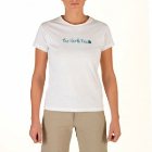 The North Face T-Shirt | North Face Womens Embroidered Logo T Shirt - Vaporous Grey
