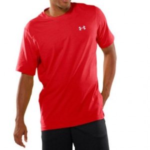 Under Armour | Under Armour Charged Cotton Ss T Shirt - Red
