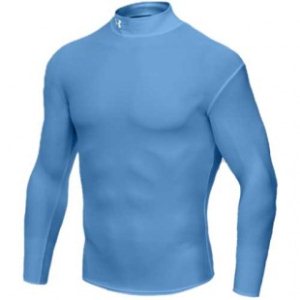 Under Armour | Under Armour Coldgear Long Sleeve Mock - Carolina Blue