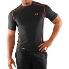 Under Armour | Under Armour Hg Fitted Base Ss Crew - Black Explosive