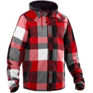 Under Armour | Under Armour Jackstraws Shacket - Black University Red