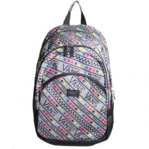 Vans Rucksack | Vans Checkerboard Stars And Dots Backpack - Onyx