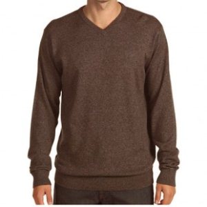 Vans Sweater | Vans Core Basic V Neck Jumper - Espresso