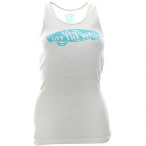 Vans Vest | Vans Conquer Womens Tank Vest - Star White