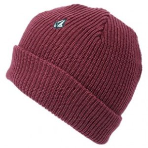 Volcom Beanie | Volcom Full Stone Cuff Beanie - Maroon