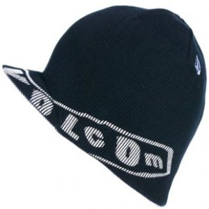 Volcom Beanie | Volcom Hide Visor Beanie - Black