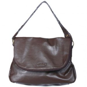 Volcom Handbag | Volcom Stones Of Anarchy Ladies Handbag - Coffee Brown