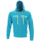 Volcom Hoody | Volcom Snapz Slim Zip Hoody - Bright Turquoise